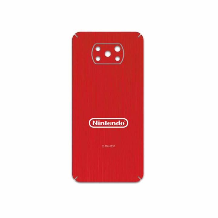 برچسب پوششی ماهوت مدل NINTENDO مناسب برای گوشی موبایل شیائومی Poco X3 Pro MAHOOT NINTENDO Cover Sticker for Xiaomi Poco X3 Pro